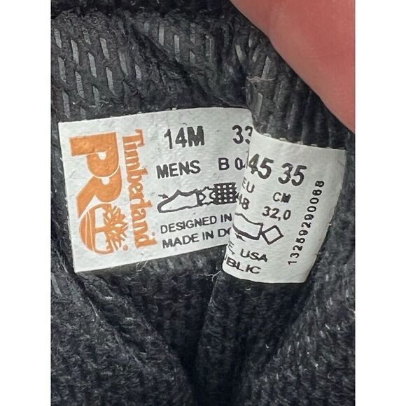 Timberland Men's Pit Boss PRO 6 Steel Toe Boots Brown 14 M MSRP $135 New - Picture 8 of 8